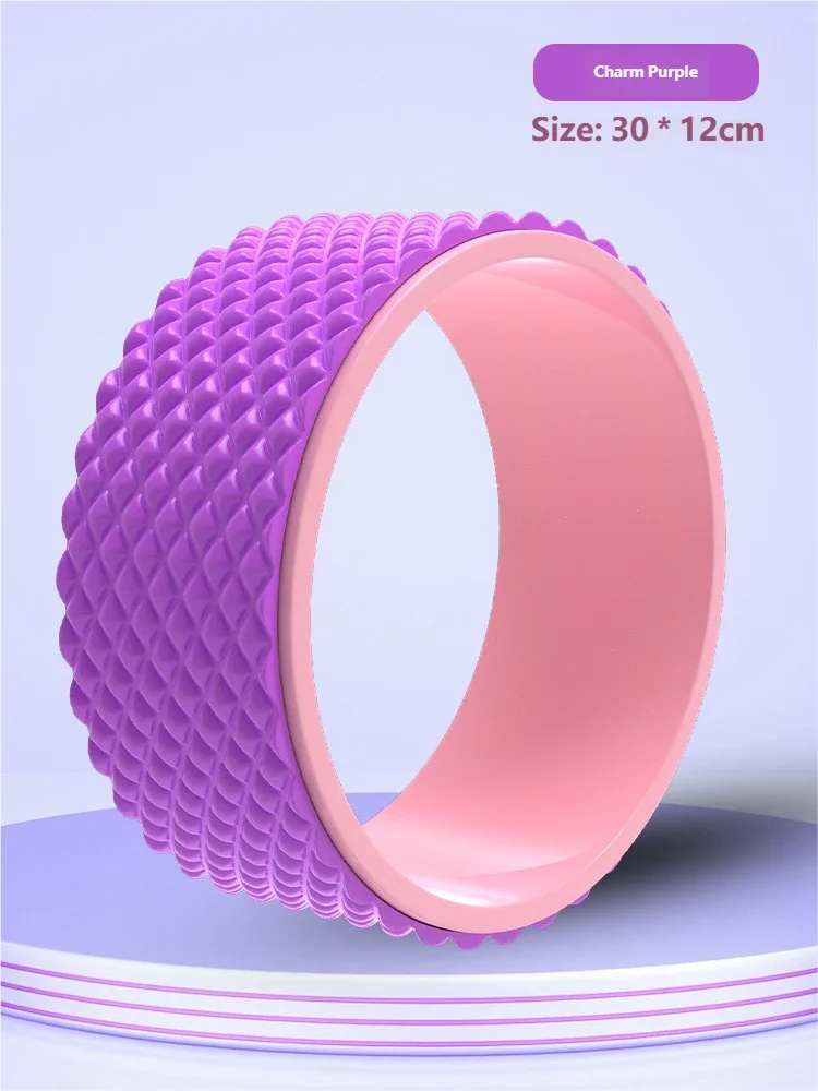 Portable ABS Yoga Wheel Backbend Leg-Beautifying Magic Ring for Beginner Pilates Equipment