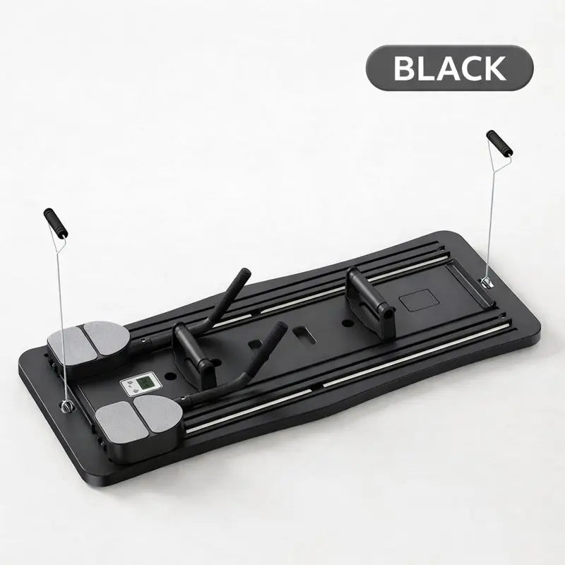 Wholesale Multi-purpose Foldable Pilates Reformer With Timer Gym Accessories Ab Exercise Pilates Fitness Training Board