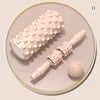 Wholesale Yoga and Pilates Sports Muscle Massage Relaxers, Foam Rollers, Fascia Balls, and Massage Stick Three-piece Sets