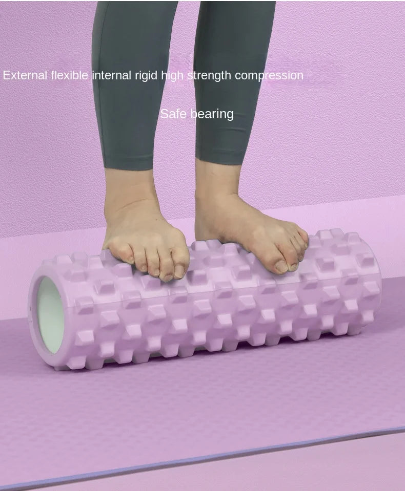 Wholesale Yoga and Pilates Sports Muscle Massage Relaxers, Foam Rollers, Fascia Balls, and Massage Stick Three-piece Sets