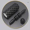 Wholesale Yoga and Pilates Sports Muscle Massage Relaxers, Foam Rollers, Fascia Balls, and Massage Stick Three-piece Sets