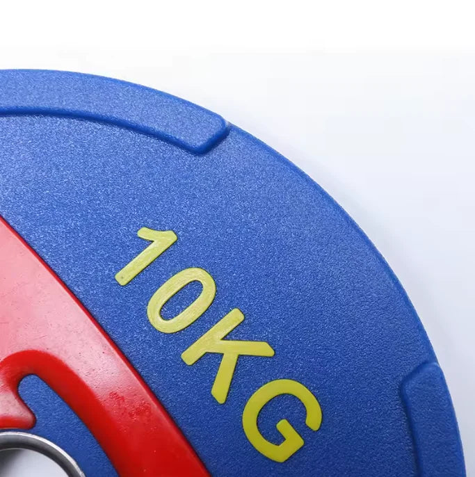 Wholesale PU Coat Iron Cast Dumbbell Fitness and Bodybuilding US Captain 5kg  Rubber Dumbbell