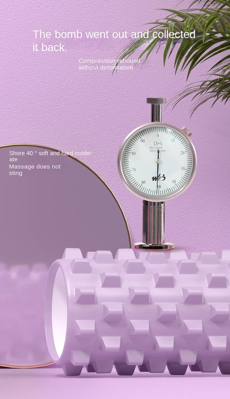 Wholesale Yoga and Pilates Sports Muscle Massage Relaxers, Foam Rollers, Fascia Balls, and Massage Stick Three-piece Sets