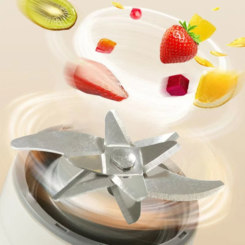 Wireless Usb Charging Mini  Blender Portable Blender Mini Fresh Fruit Juicer Hand Blender