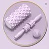 Wholesale Yoga and Pilates Sports Muscle Massage Relaxers, Foam Rollers, Fascia Balls, and Massage Stick Three-piece Sets