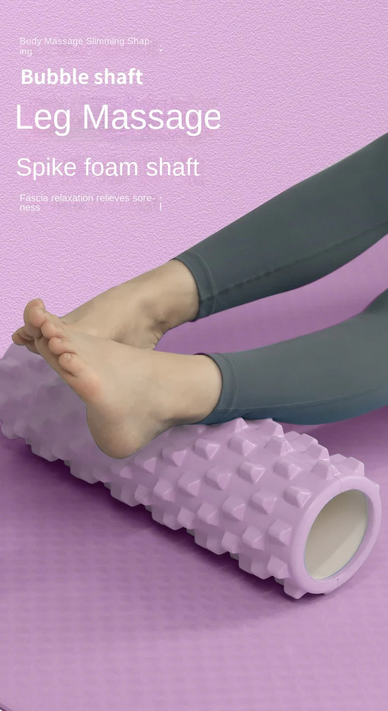 Wholesale Yoga and Pilates Sports Muscle Massage Relaxers, Foam Rollers, Fascia Balls, and Massage Stick Three-piece Sets