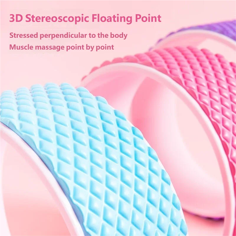 Portable ABS Yoga Wheel Backbend Leg-Beautifying Magic Ring for Beginner Pilates Equipment