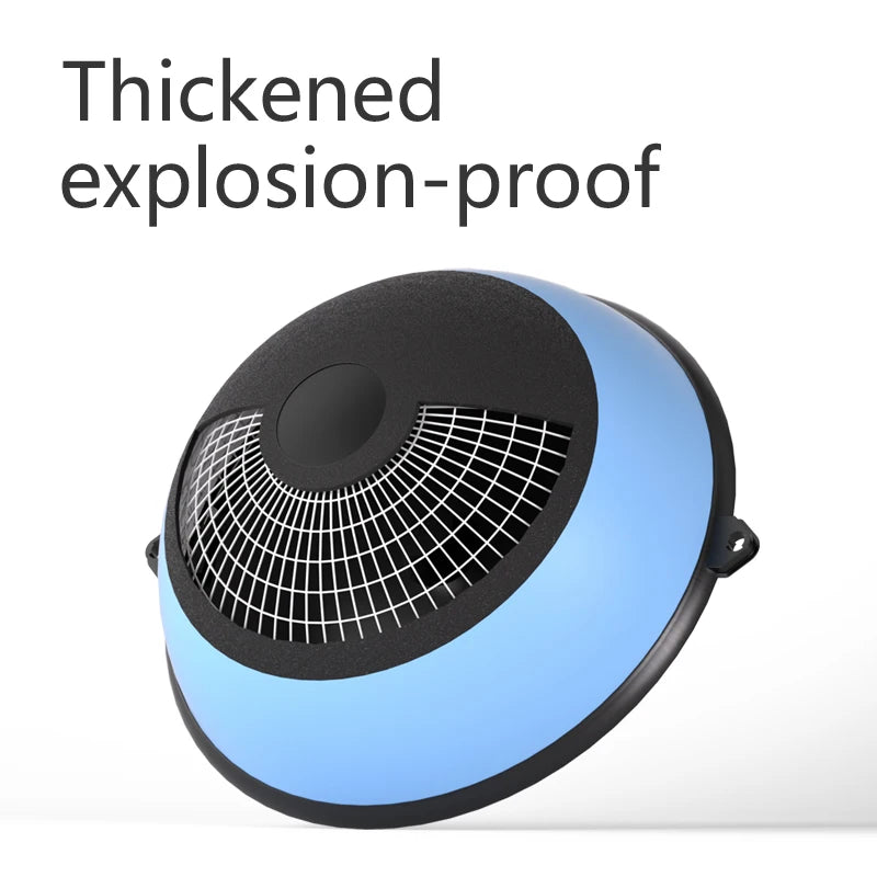 New LERPIO Safe & Explosion-Proof PVC Durable Blue/Pink Pilates Fitness Half Ball Thickened Yoga Balance Ball Equipment