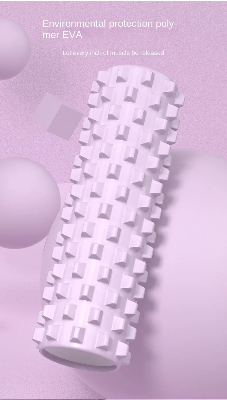 Wholesale Yoga and Pilates Sports Muscle Massage Relaxers, Foam Rollers, Fascia Balls, and Massage Stick Three-piece Sets