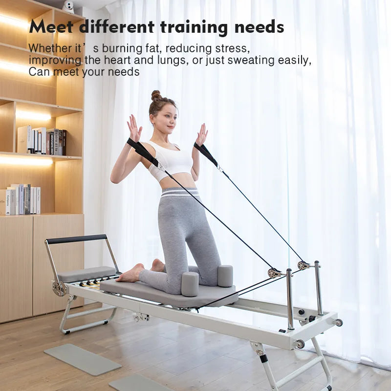 Home Pilates Reformer for Household Exercise Yoga Equipment Pilates Equipment Folding Yoga Bed Pilates Bed Fitness Equipment