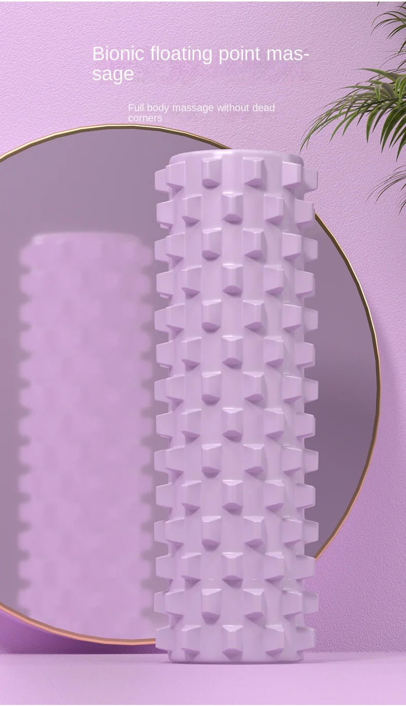 Wholesale Yoga and Pilates Sports Muscle Massage Relaxers, Foam Rollers, Fascia Balls, and Massage Stick Three-piece Sets