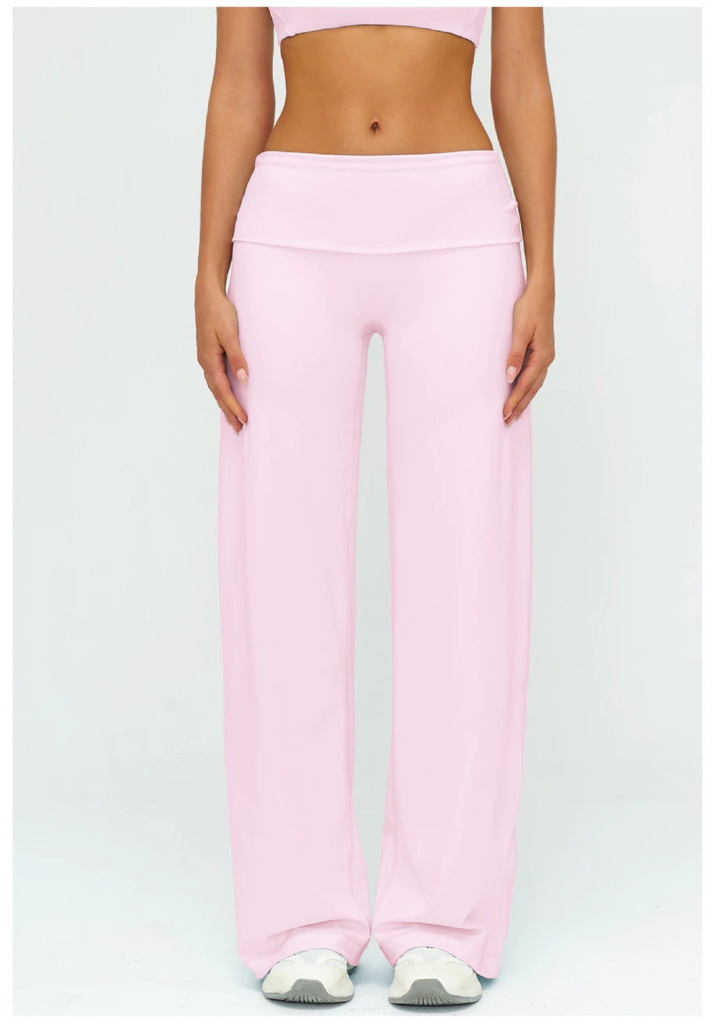 Wide-leg Pants Yoga Fitness Exercise Elastic Bell Bottom Pants Gym Clothing Women Casual Outdoor Running Sports Yoga Pants