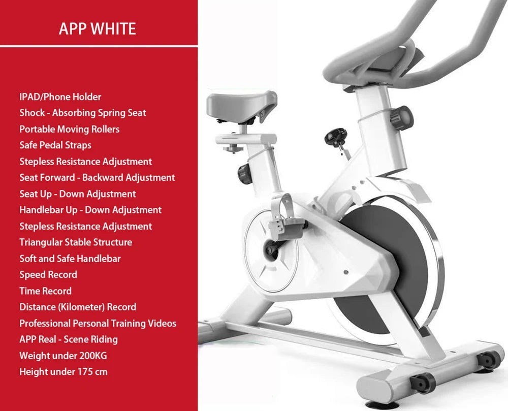 Spinning Home Exercise Equipment Bicycle Trainer Indoor Standing Stationary Bike Training Bicycles Exercise Machines