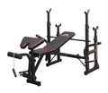 Multi-Function Barbell Weight Lifting Power Rack Adjustable Bench Gym Fitness Equipment Strength Dumbbell Bench
