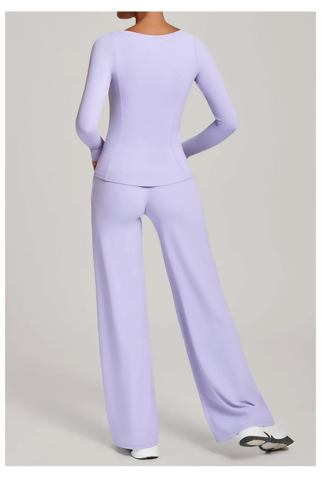 SWELTERING 2PCS Yoga Workout Suits  Women Athletic Wear Gym Legging Fitness Set Sports Long Sleeve Suits Female Sportswear