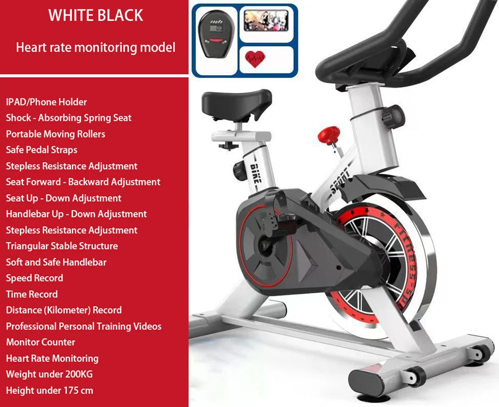 Spinning Home Exercise Equipment Bicycle Trainer Indoor Standing Stationary Bike Training Bicycles Exercise Machines