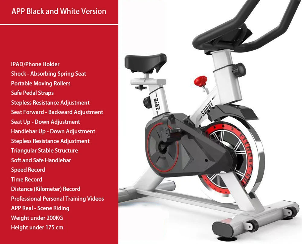 Spinning Home Exercise Equipment Bicycle Trainer Indoor Standing Stationary Bike Training Bicycles Exercise Machines