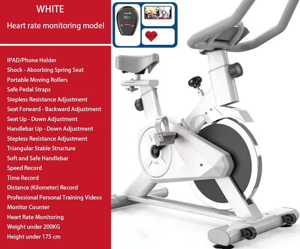 Spinning Home Exercise Equipment Bicycle Trainer Indoor Standing Stationary Bike Training Bicycles Exercise Machines