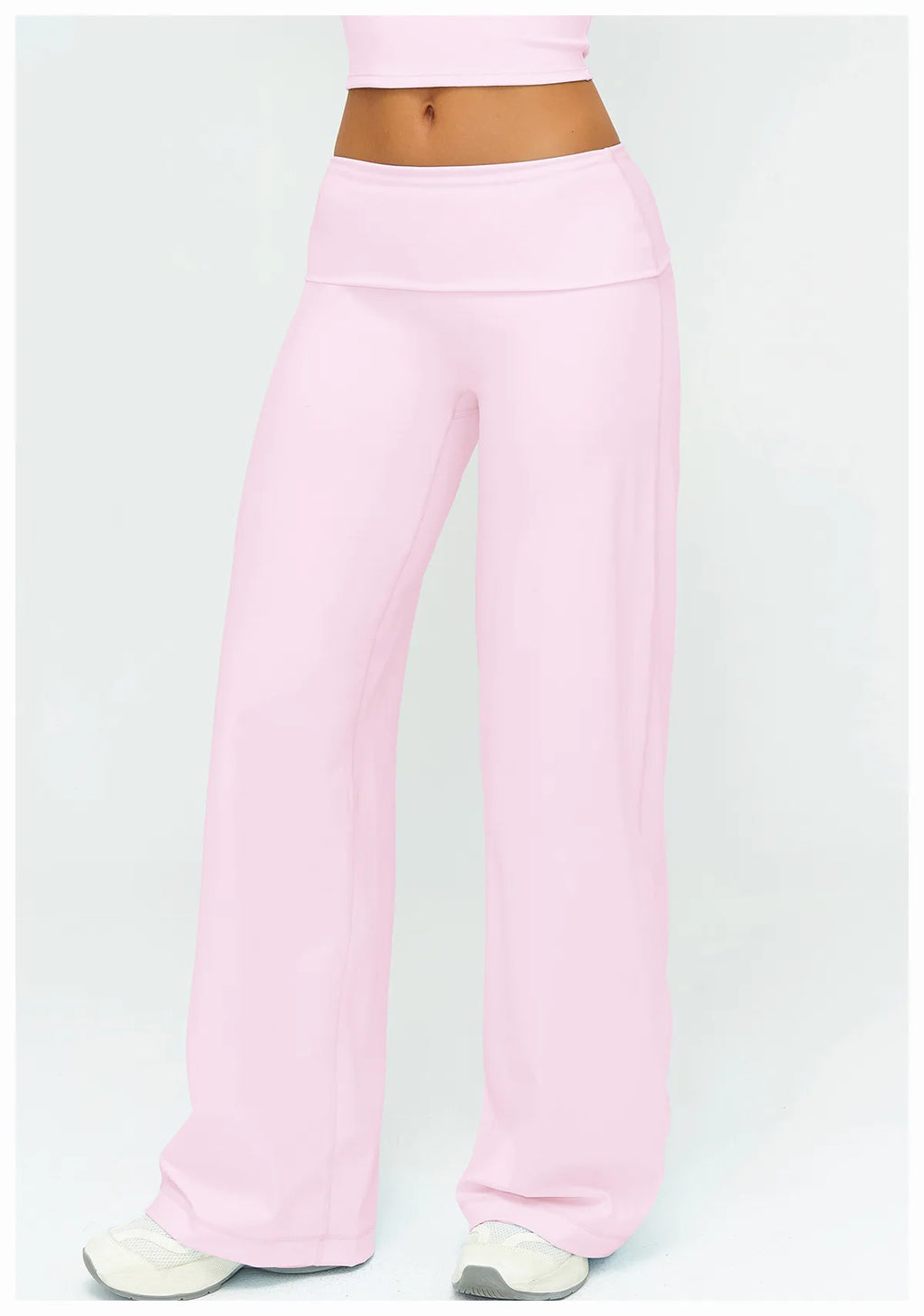 Wide-leg Pants Yoga Fitness Exercise Elastic Bell Bottom Pants Gym Clothing Women Casual Outdoor Running Sports Yoga Pants