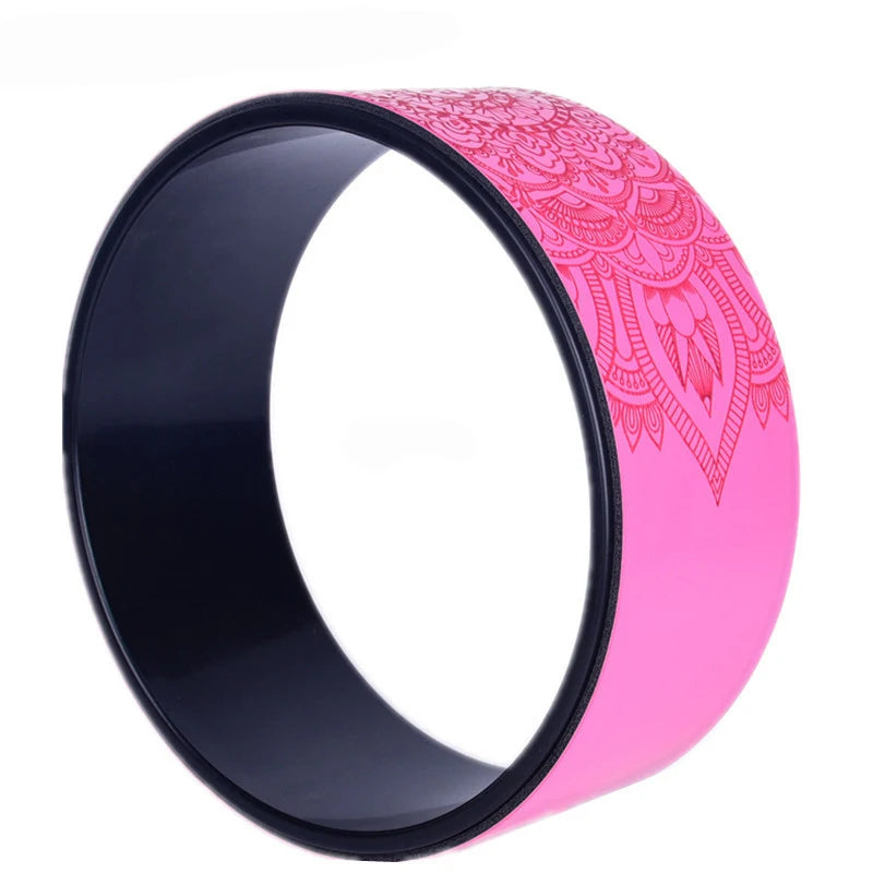 7Pcs Yoga Wheel Comfortable Elastic Band Yoga Ball Yoga Circle Ring Strong Roller Yoga Back Stretcher Balance Accessory