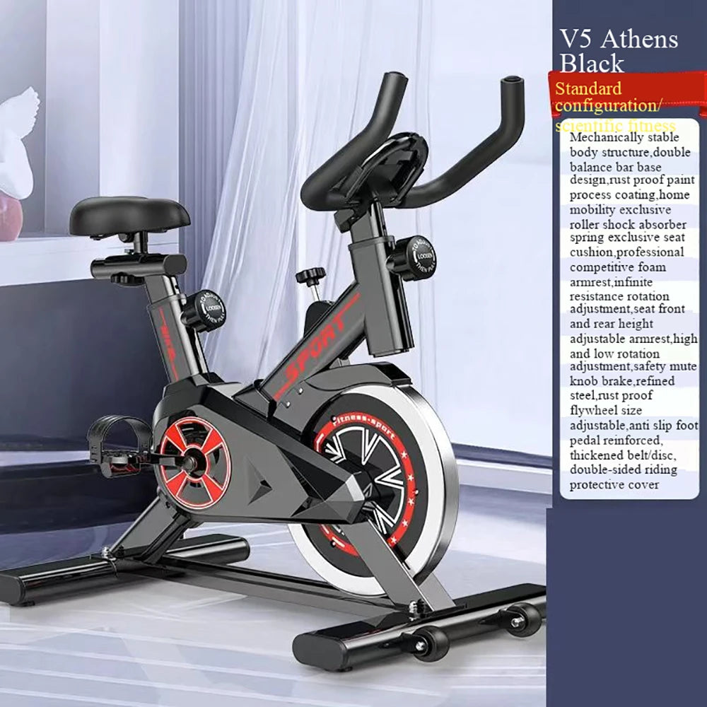 Spinning Home Exercise Equipment Bicycle Trainer Indoor Standing Stationary Bike Training Bicycles Exercise Machines