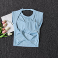 Sexy Short Yoga Top Backless Fixed Chest Pad Sports T-shirt Vest Women's Tight Quick Drying Slimming Yoga Suit Top Clothing