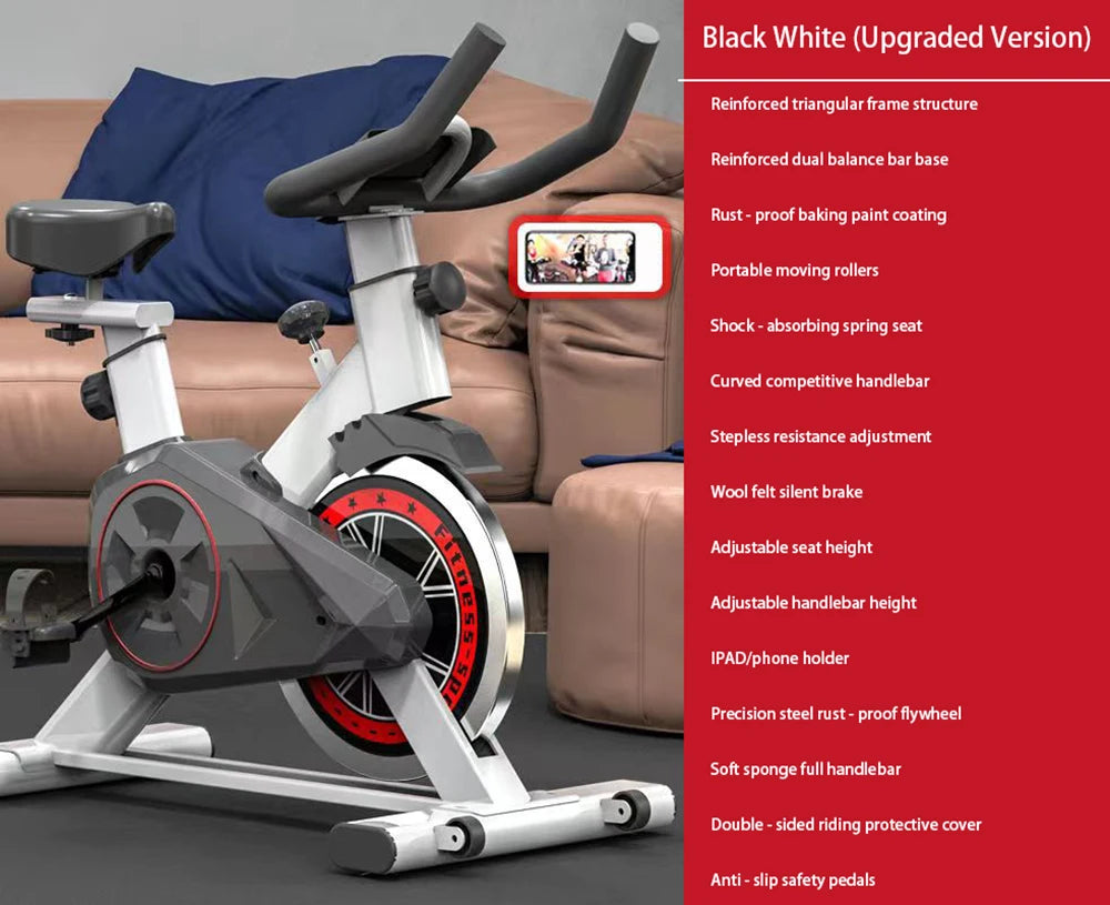 Spinning Home Exercise Equipment Bicycle Trainer Indoor Standing Stationary Bike Training Bicycles Exercise Machines