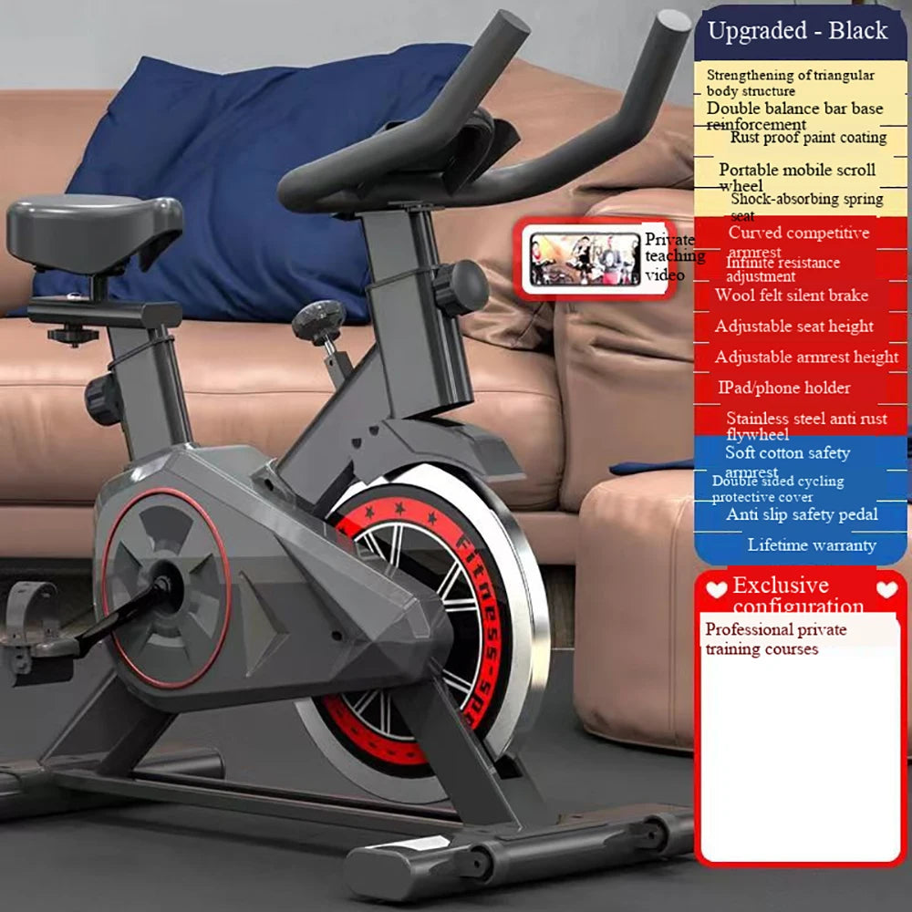 Spinning Home Exercise Equipment Bicycle Trainer Indoor Standing Stationary Bike Training Bicycles Exercise Machines