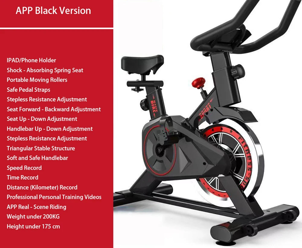 Spinning Home Exercise Equipment Bicycle Trainer Indoor Standing Stationary Bike Training Bicycles Exercise Machines